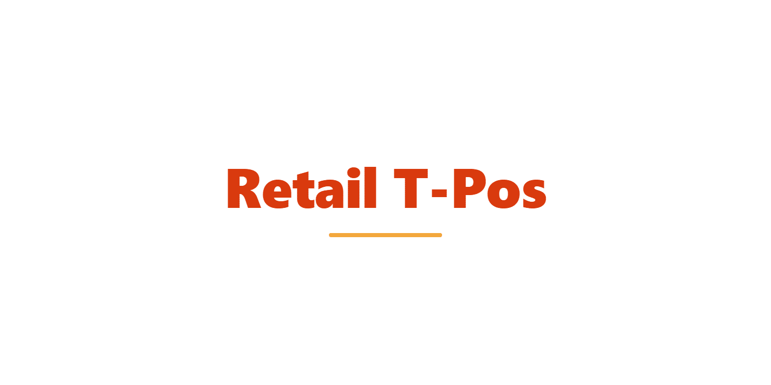 Retail T-Pos