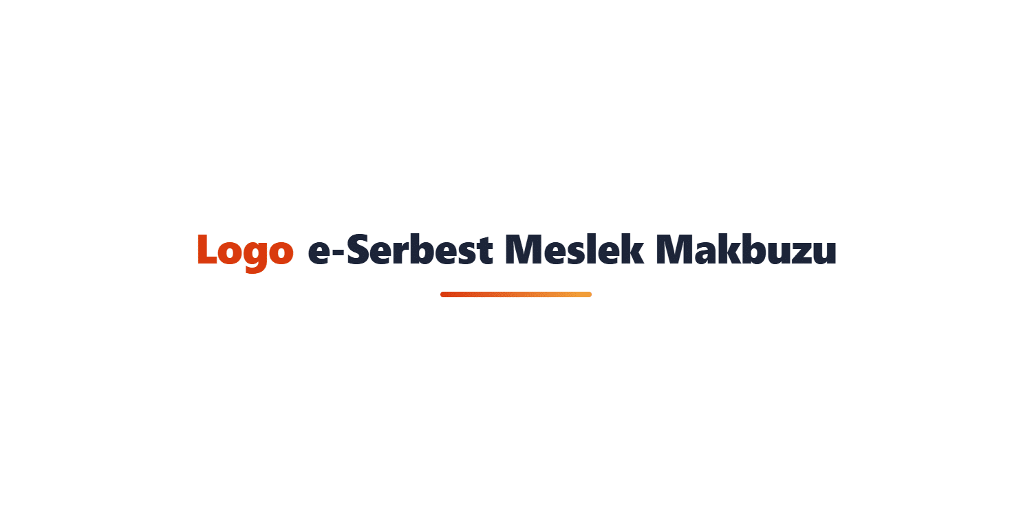 e-Serbest Meslek Makbuzu